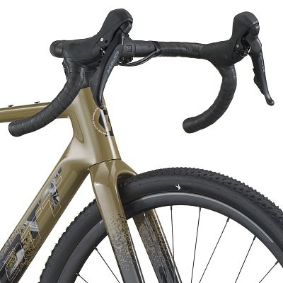Превью Гревел Велосипед SCOTT Addict Gravel 40 (2026) Kaki Green/Carbon Black